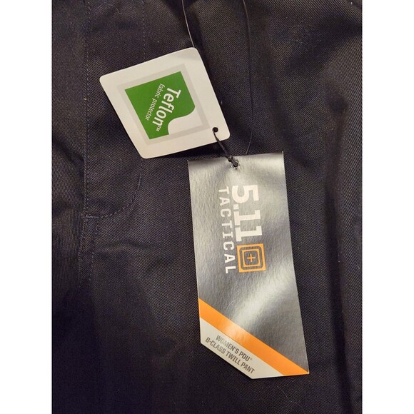 5.11 TACTICAL NWT 8 x 37 WOMENS PDU CLASS-B TWILL CARGO BLACK PANTS 64306 - Picture 7 of 8